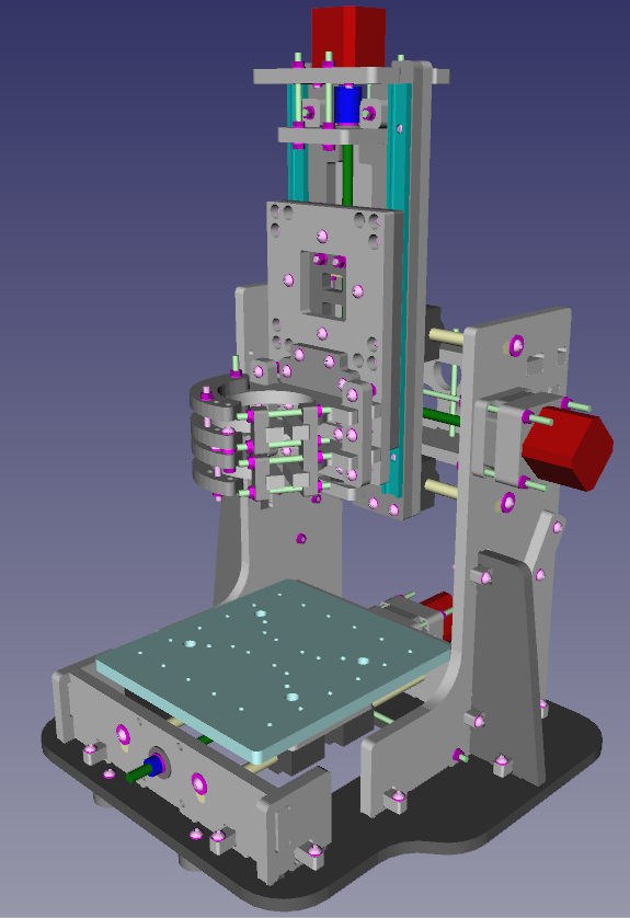 3D model of Milling Machine