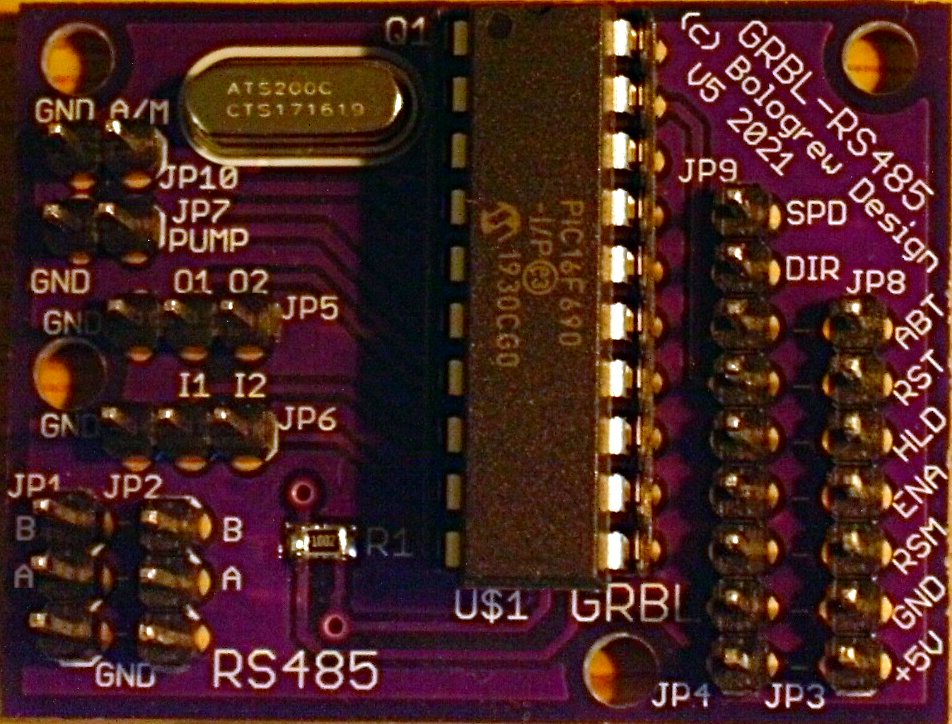 GRBL RS485 top